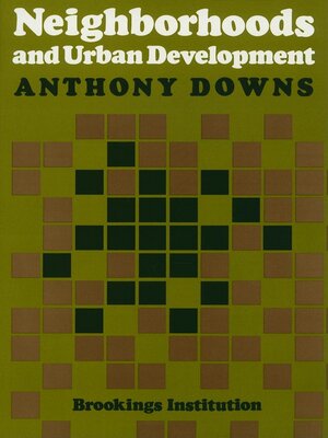 cover image of Neighborhoods and Urban Development